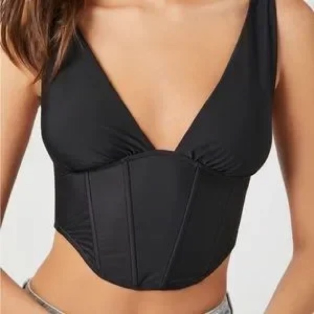 Black Satin Top